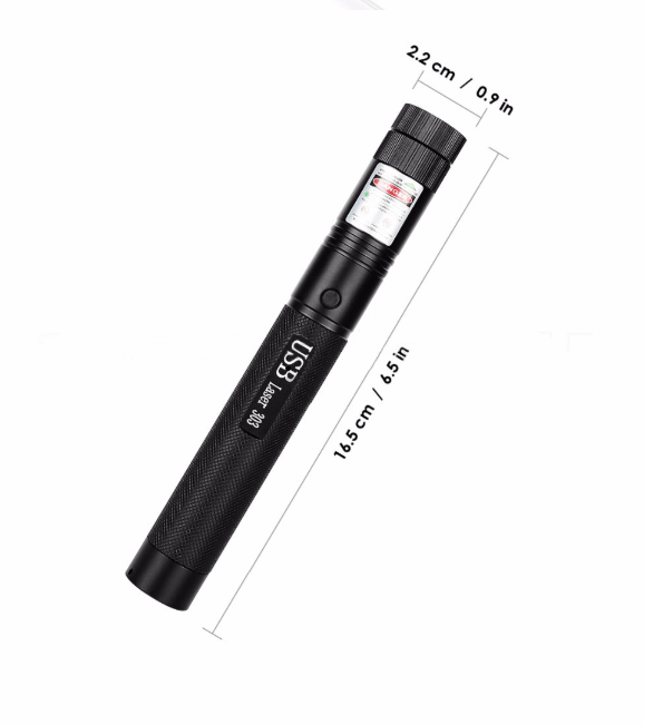 Krachtige Laserpointer met Instelbare Focus