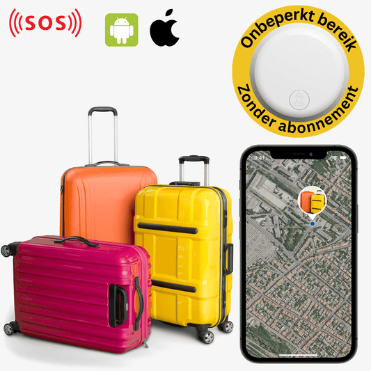 LocaMini™ – GPS Tracker Zonder Abonnement met Live Tracking