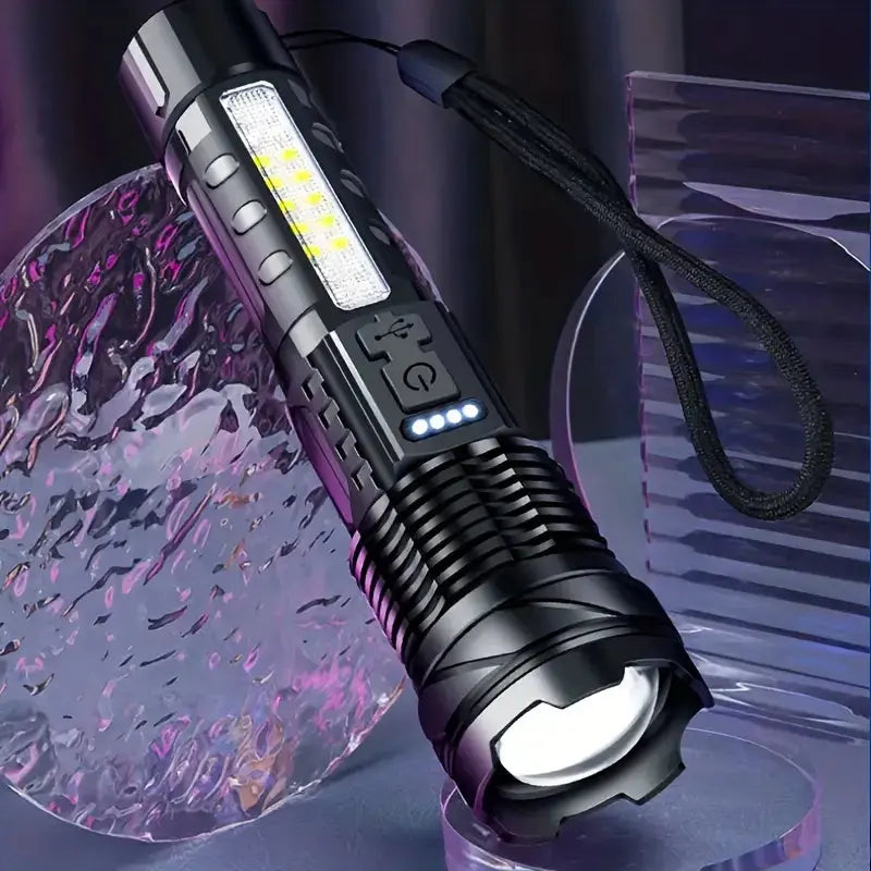 Lumivex militaire zaklamp – 5000 lumen LED-licht, waterdicht & 1000 m bereik 6