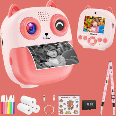 Marcherelle™ – 32MP Dual Lens Instant Camera voor Kinderen 3