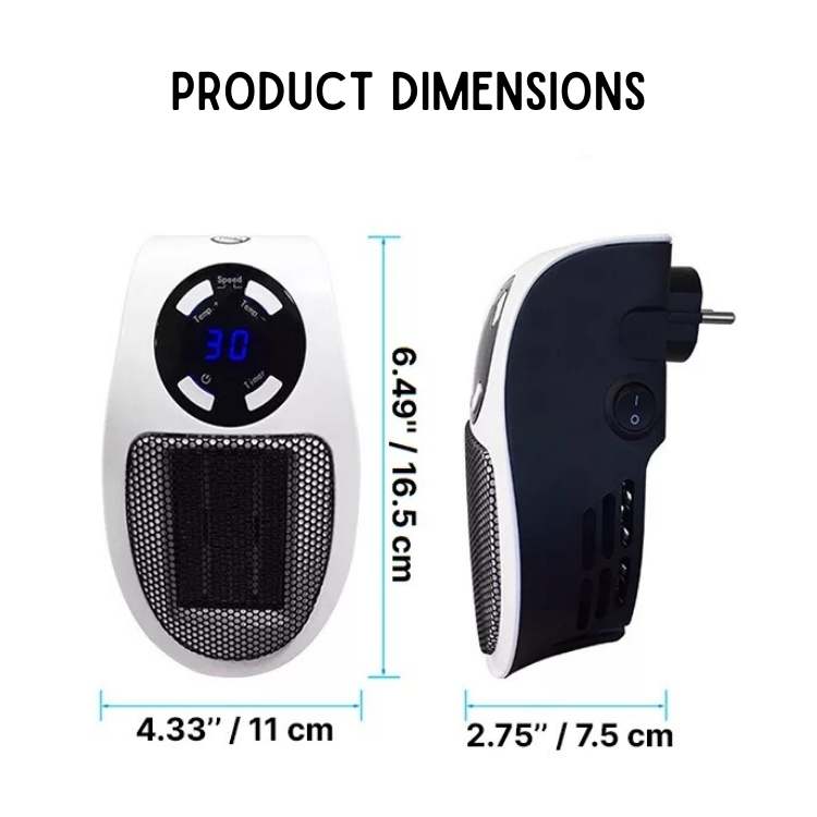 Marcherelle™ – Economische en draagbare elektrische ruimteverwarmer 5