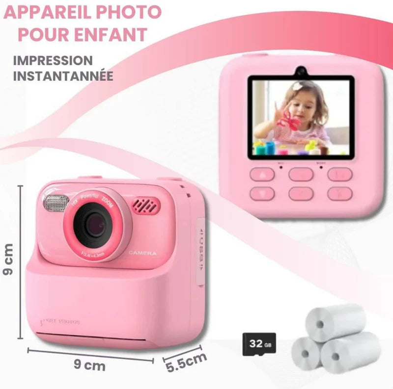 Marcherelle™ – Leuke en creatieve instantcamera voor kinderen met print 6