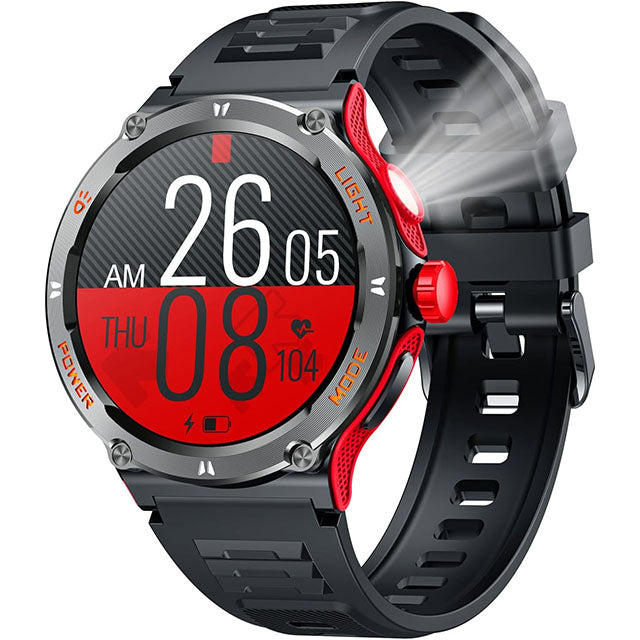 Marcherelle™ – Smartwatch voor heren met HD-scherm en ingebouwd kompas 8