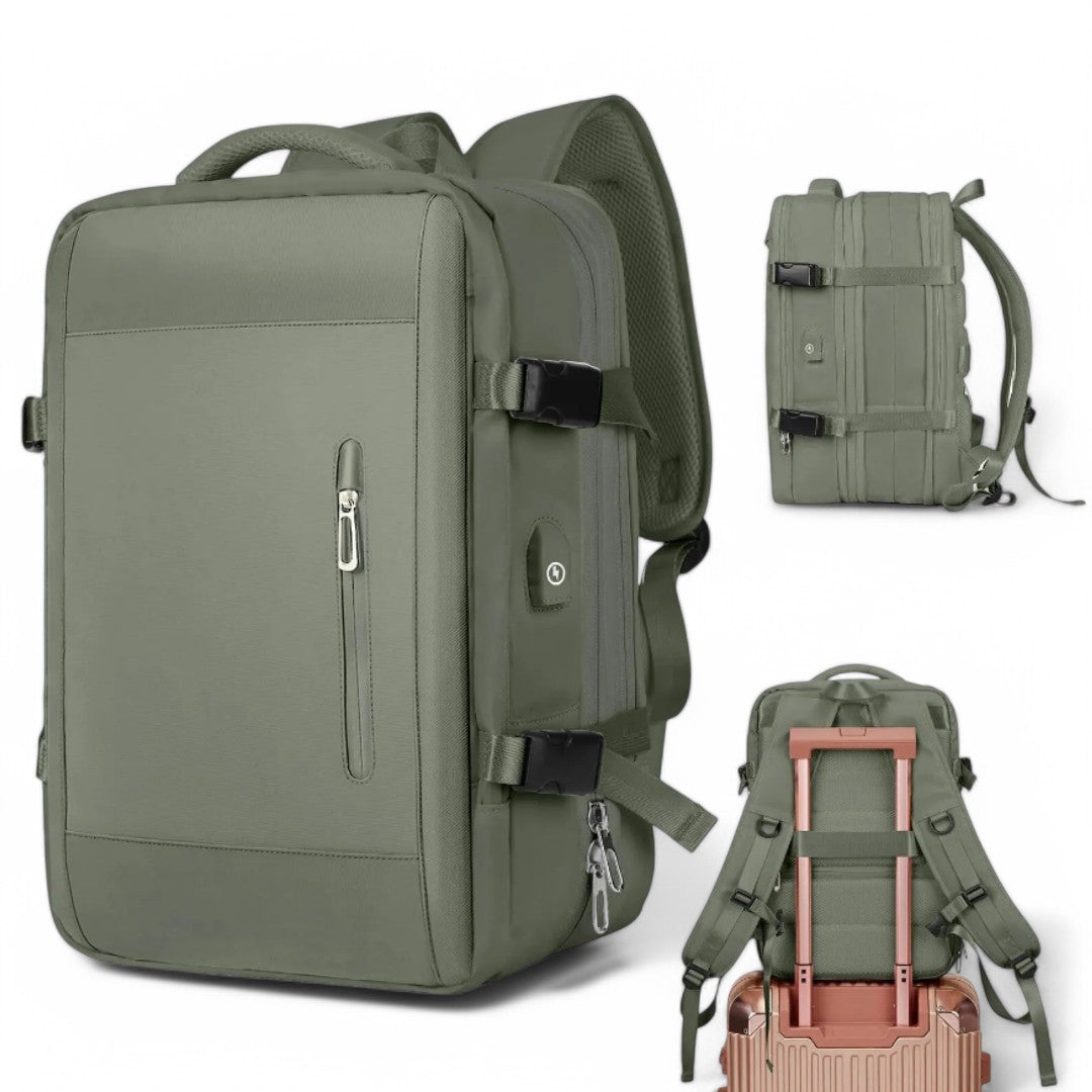 Marcherelle™ – Unisex waterdichte rugzak 40L, ideaal voor reizen 8