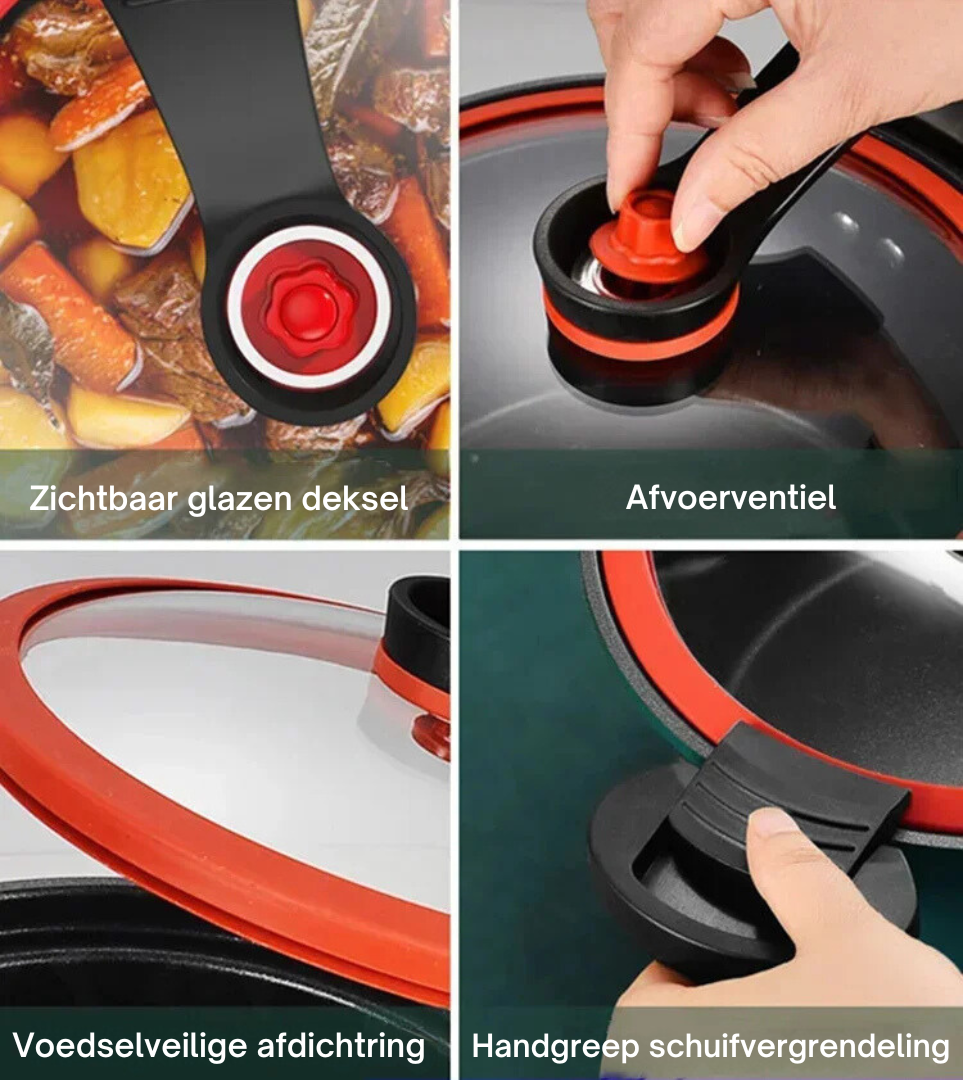 Snelkookpan voor Gezonde Gerechten