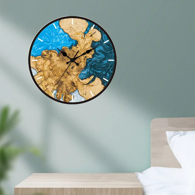 Moderne Wandklok Transparant Acryl Stil