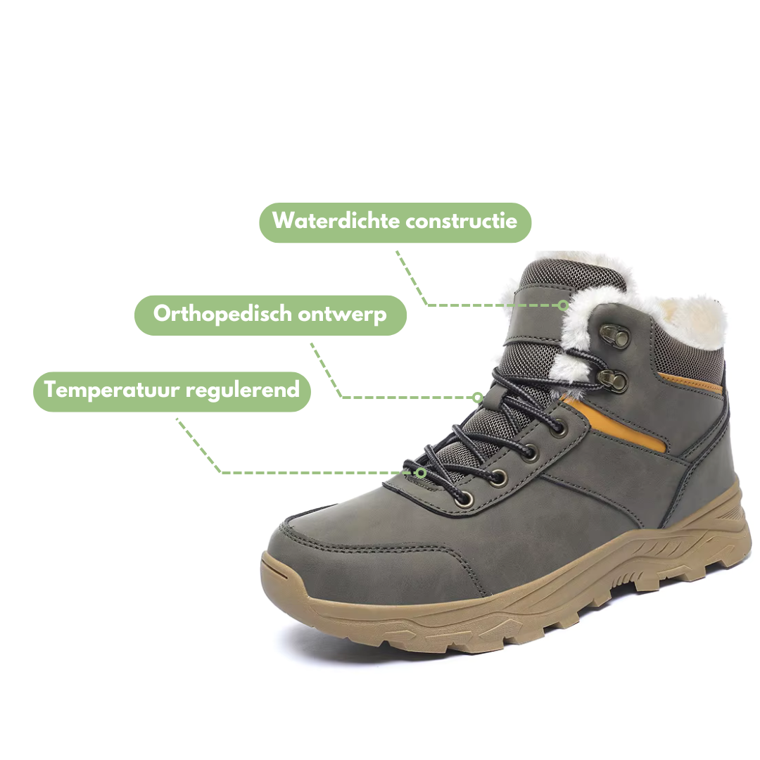 NordicShield™ Winter Herenschoenen – Waterdichte Wandelschoenen