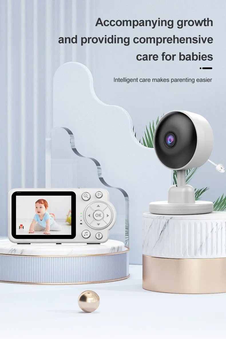Nuvia – Babyfoon met camera & nachtzicht – Huil- & temperatuuralarm 7