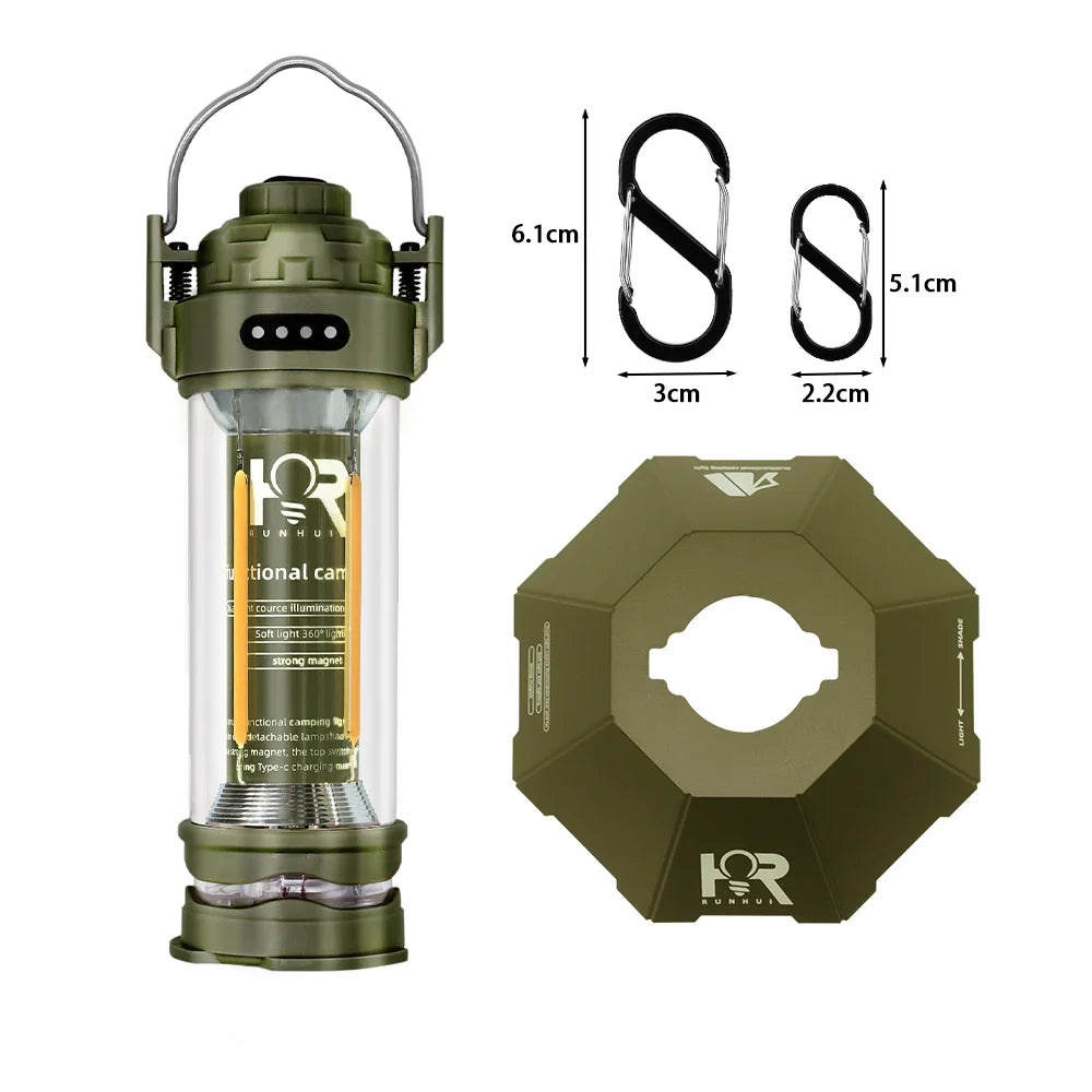 Campinglamp Dimbaar Waterdicht 3000mAh Buitengebruik