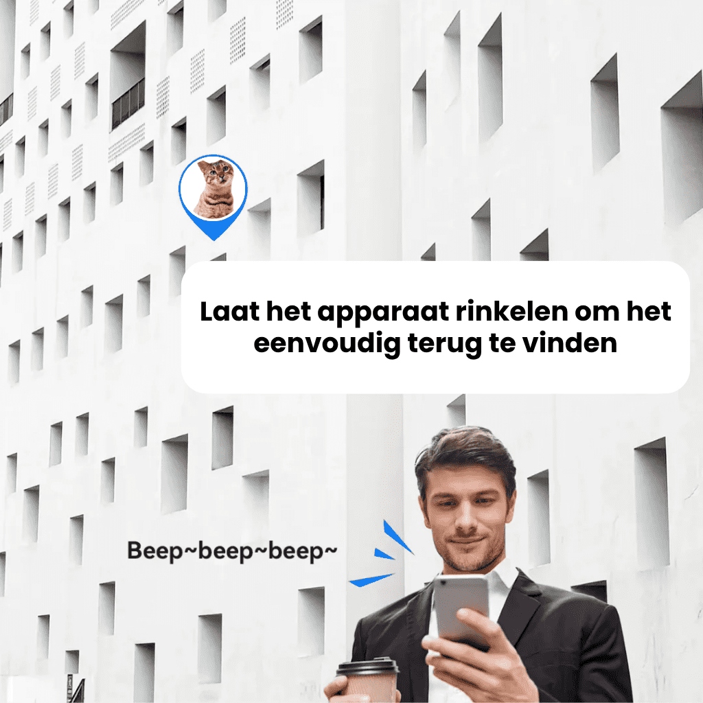 PawTrace™ – GPS Tracker Kat Zonder Abonnement & Realtime Locatie
