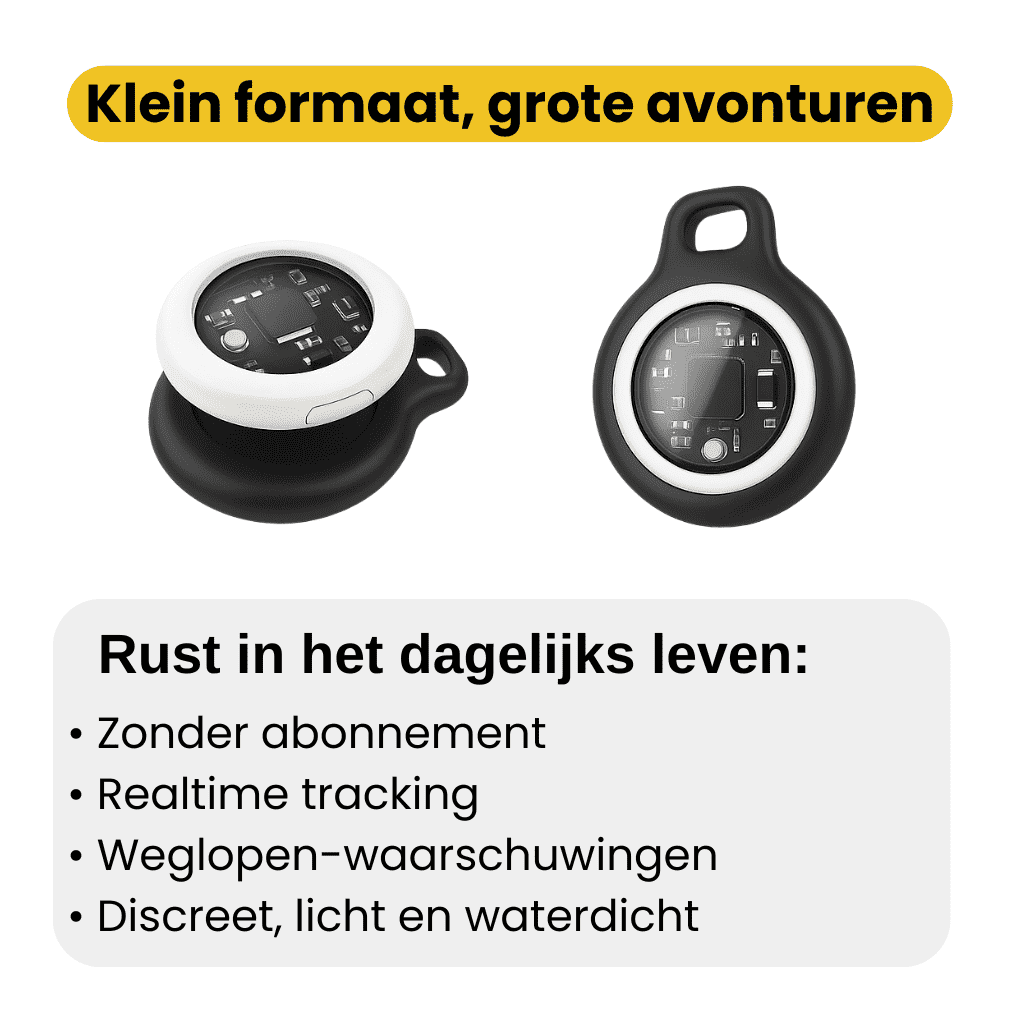 PawTrace™ – GPS Tracker Kat Zonder Abonnement & Realtime Locatie