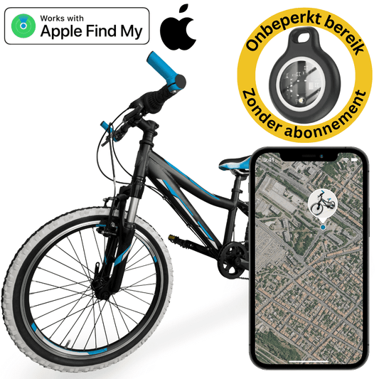 PedalTrack™ – GPS Tracker voor Fietsen, Nauwkeurige Realtime Tracking Zonder Abonnement