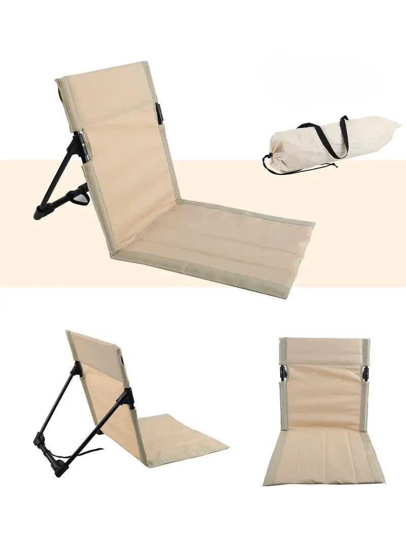 Campingstoel Opvouwbaar Lichtgewicht met Ergonomisch Ontwerp