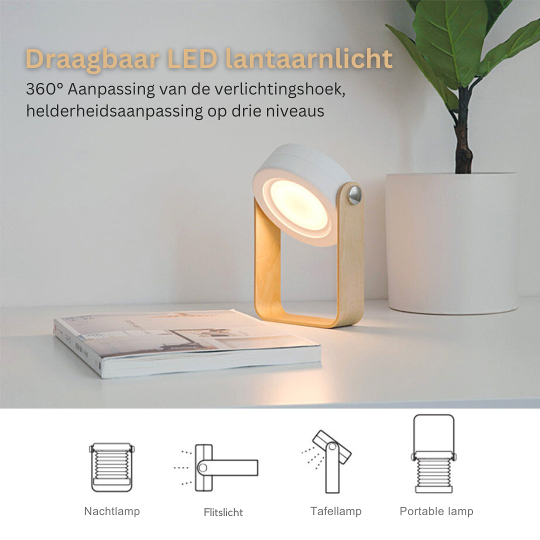 Leeslamp GleamLight met Sterk Focussed Licht voor Schrijven