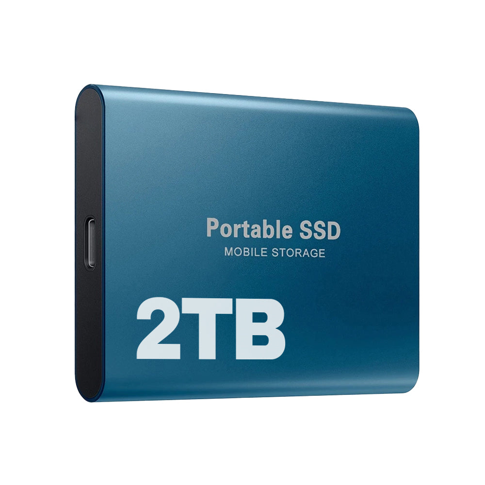 Externe SSD 2TB USB-C Snelle Opslag 1050 MB/s