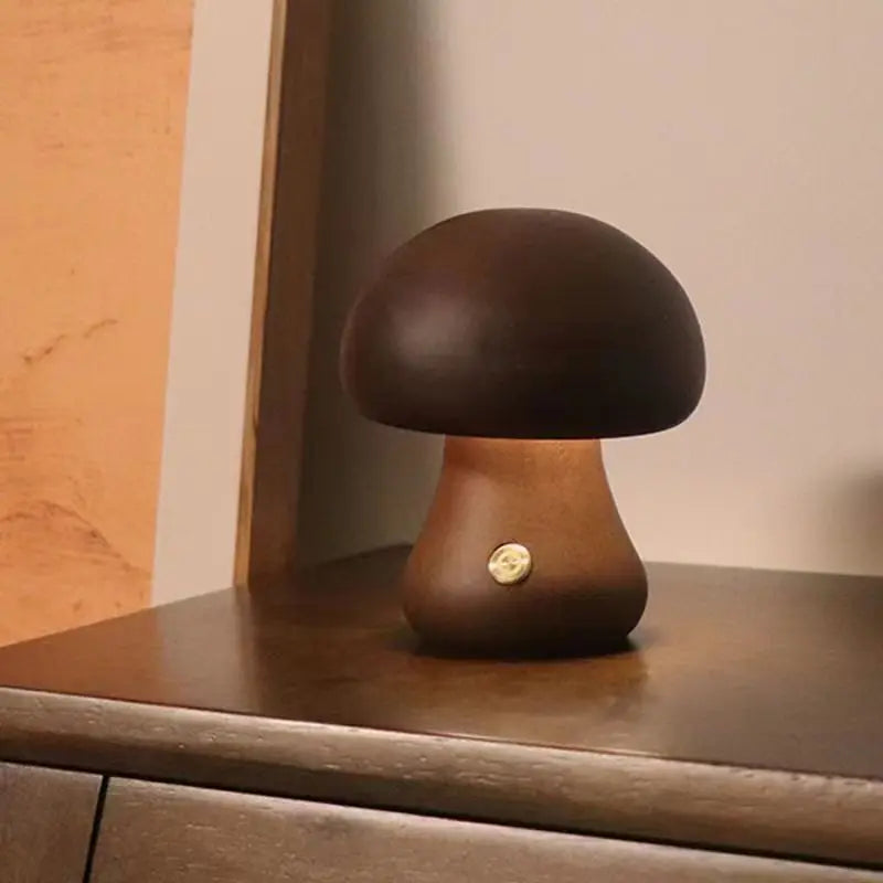 Houten Lamp Massief Hout Gezellige Sfeer