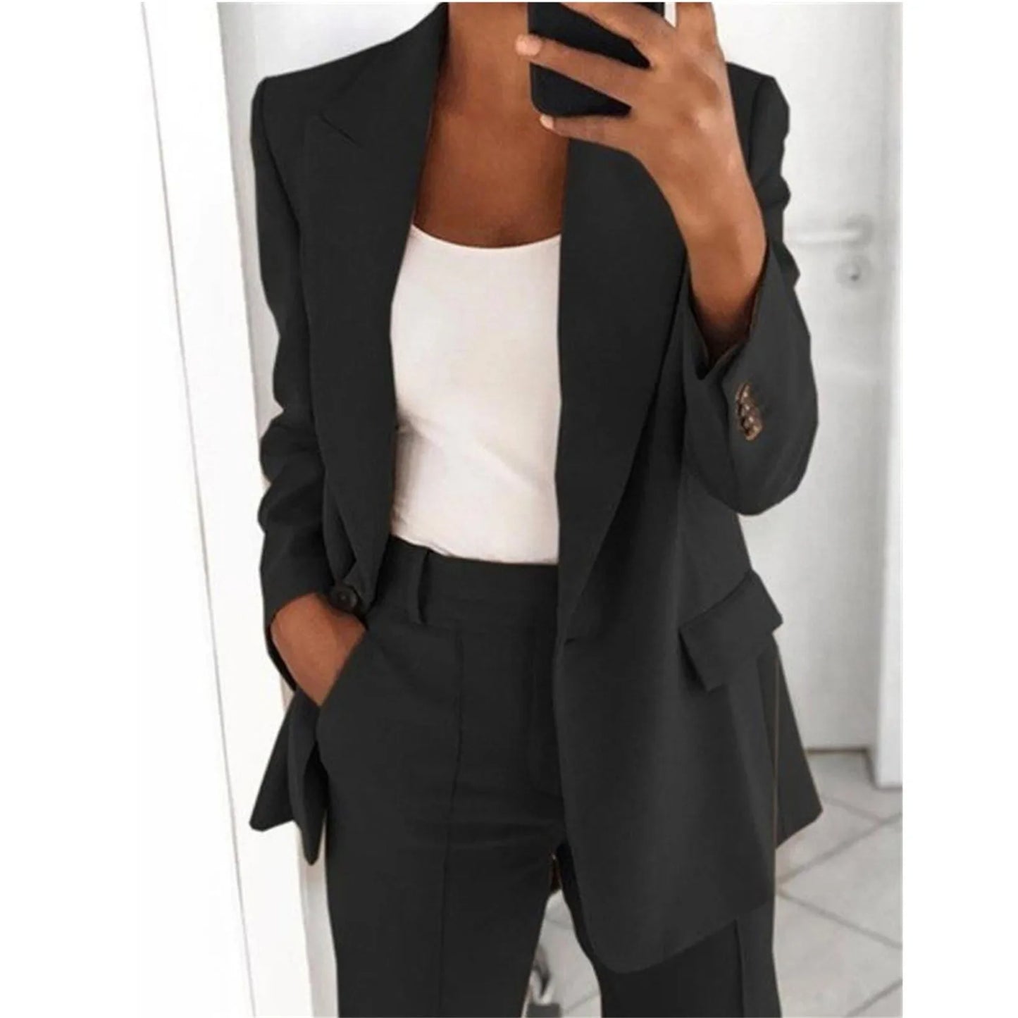 Blazer Mannen Elite Stijl Volwassen Comfortabel