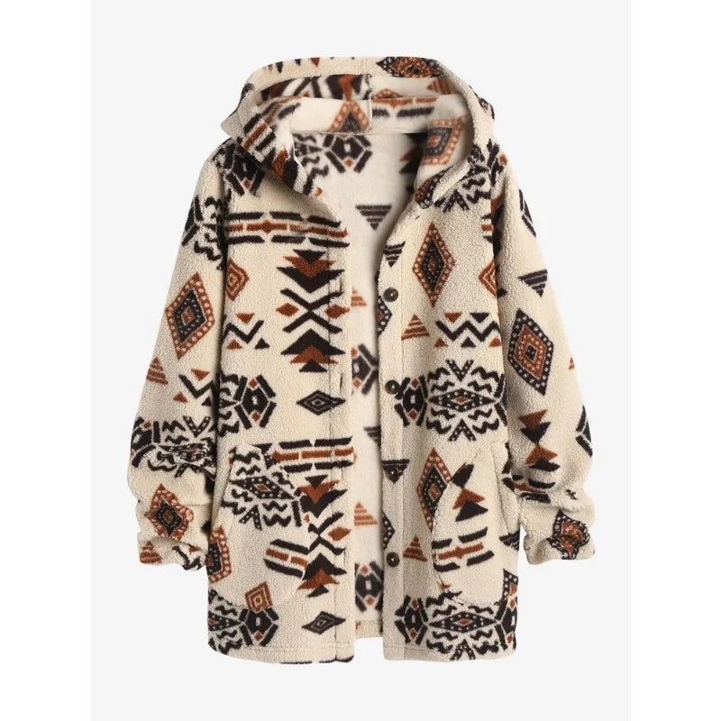 Vintage Azteek Jasje Trendy voor Vrouw en Man