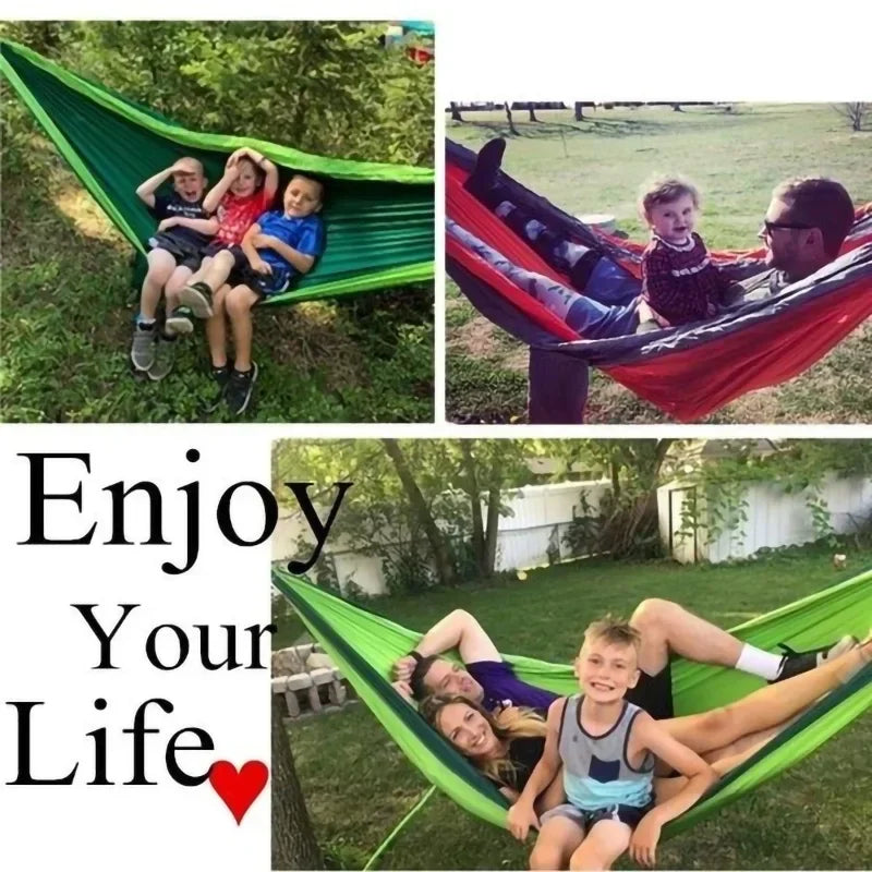 Nylon Hangmat Draagbaar Licht en Comfortabel voor Outdoor