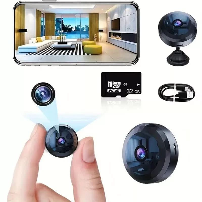 Mini WiFi Camera 1080P HD Magnetisch voor Discreet Beveiliging