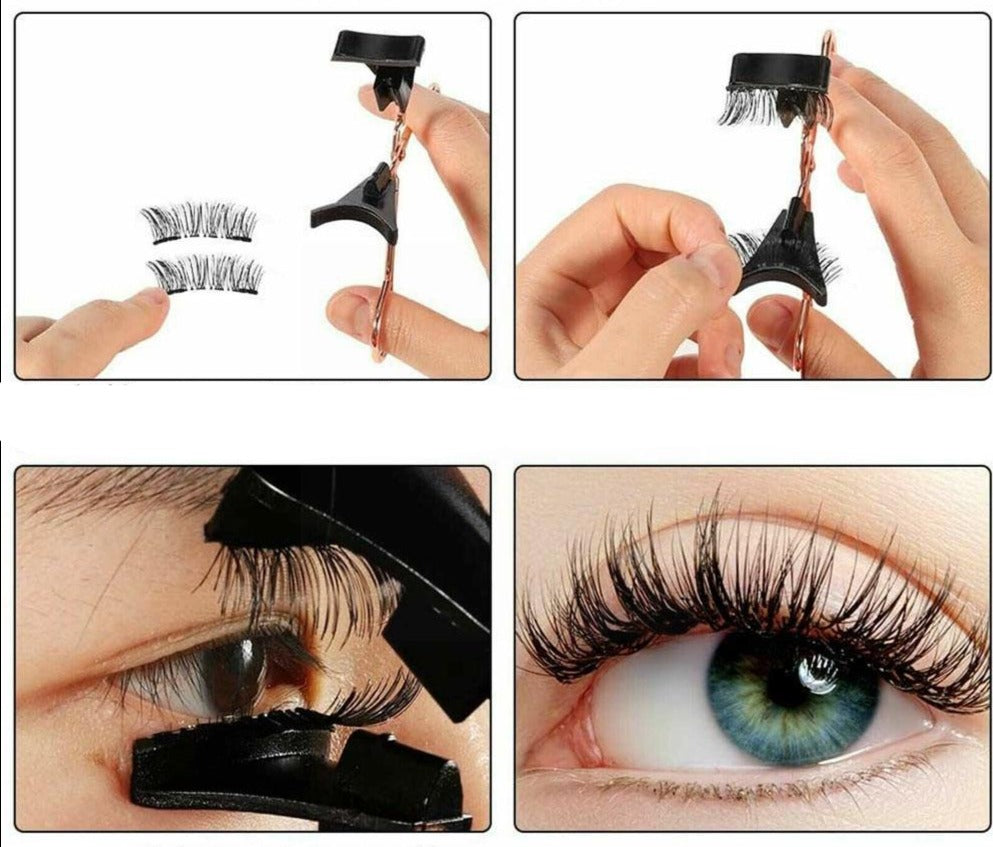 Magnetische Wimpers 3D Luxe Set Eenvoudig Aanbrengen