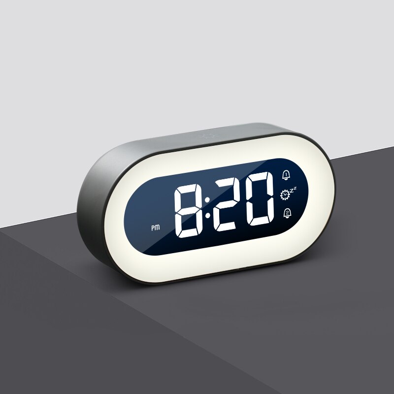 Digitale Wekker met Nachtlicht en Snoozefunctie