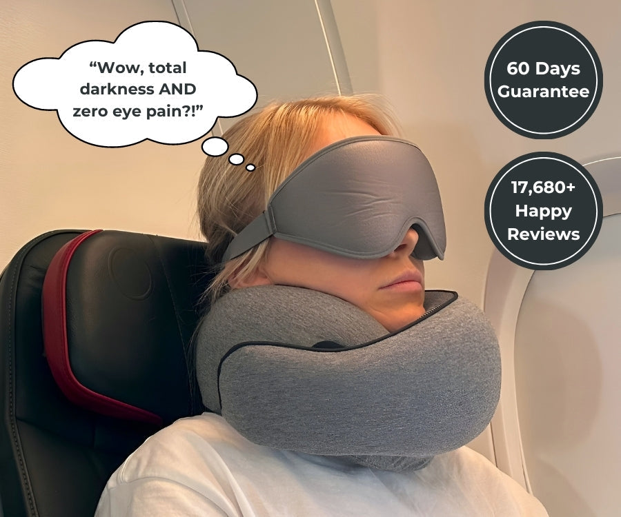 Slaapmasker Zacht Luxe voor Betere Slaap