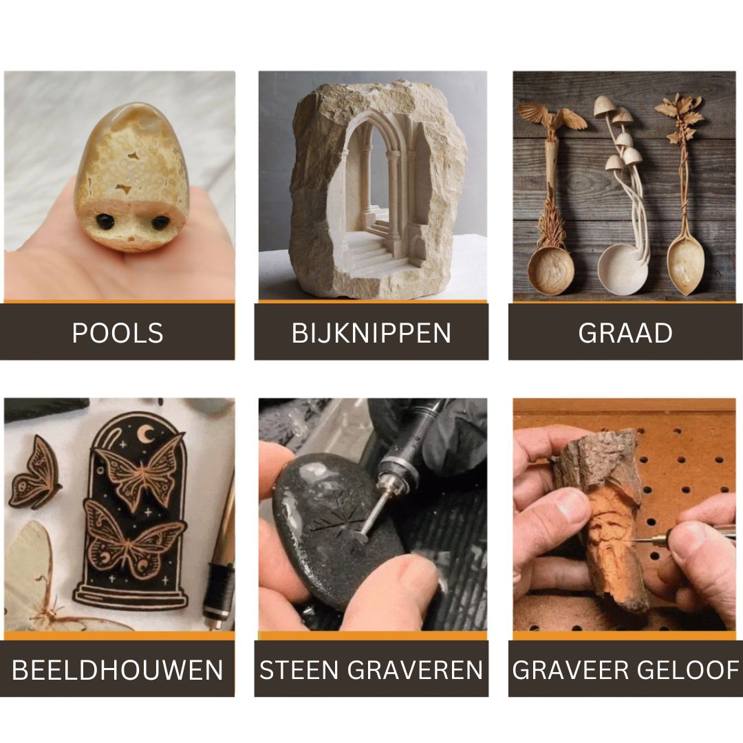 USB Graveerpen Draadloos voor Hout en Metaal