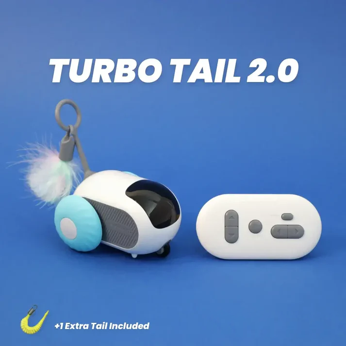 Kat Speeltje TurboTail 2.0 Actief en Gelukkig