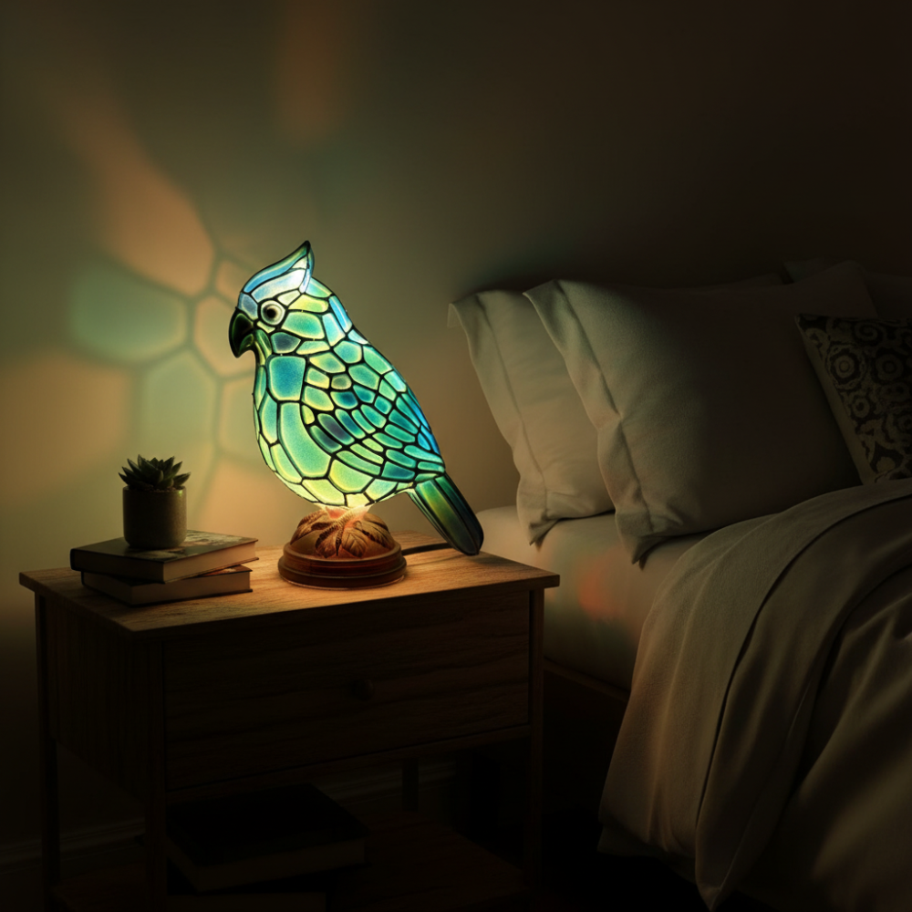 Tafellamp LED Vogel Modern Sfeerlicht voor Binnen