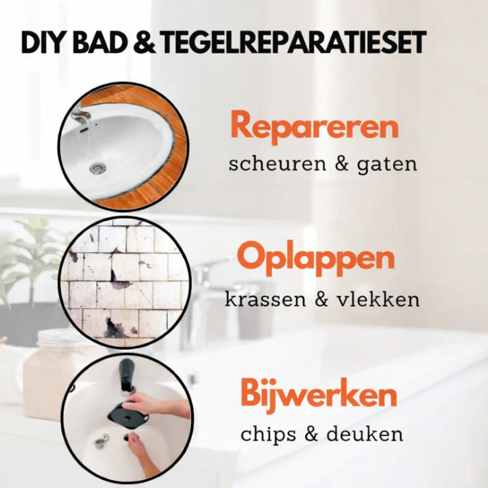 Keramiek Reparatiepasta voor Tegel Herstel Transparant