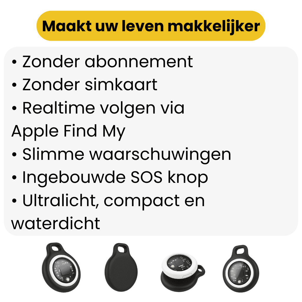 Trackion™ – GPS Tracker Auto Zonder Abonnement met Live Locatie & Geofence