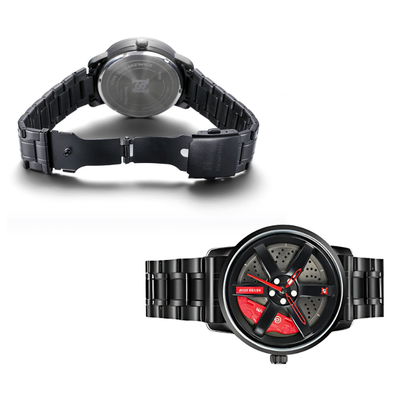 Automatische Herenhorloge Leren Band Elegant Mechanisch