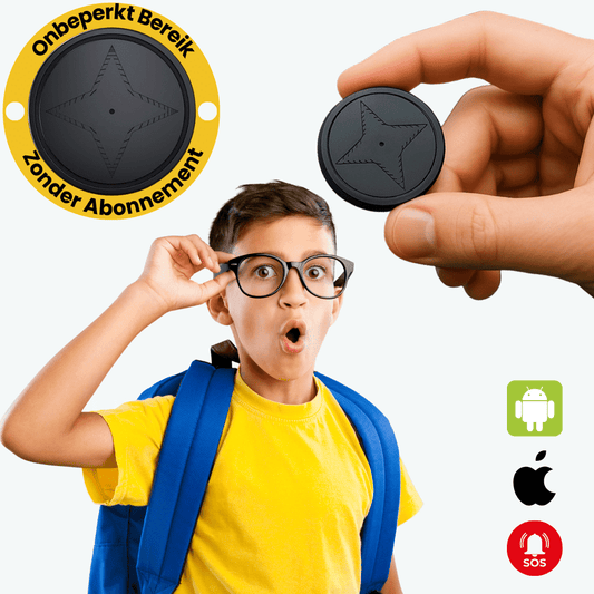 Velinix™ – GPS Tracker Kinderen Zonder Abonnement, Compact & Nauwkeurig