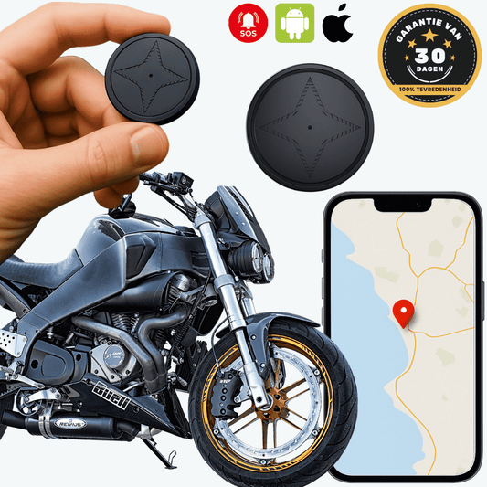 Velinix™ – Motor GPS Tracker Zonder Abonnement, Compact & Nauwkeurig