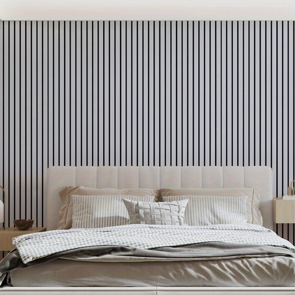 Wandpanelen 3D Houtlook Zelfklevend PVC Wandbekleding Interieur