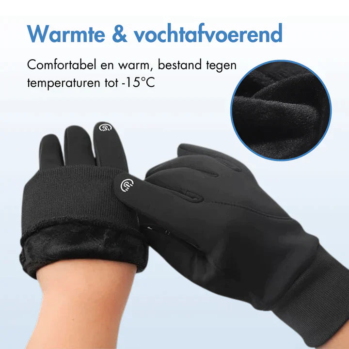 WeatherGuard Pro™ Touchscreen Handschoenen | Wind- en Waterdicht