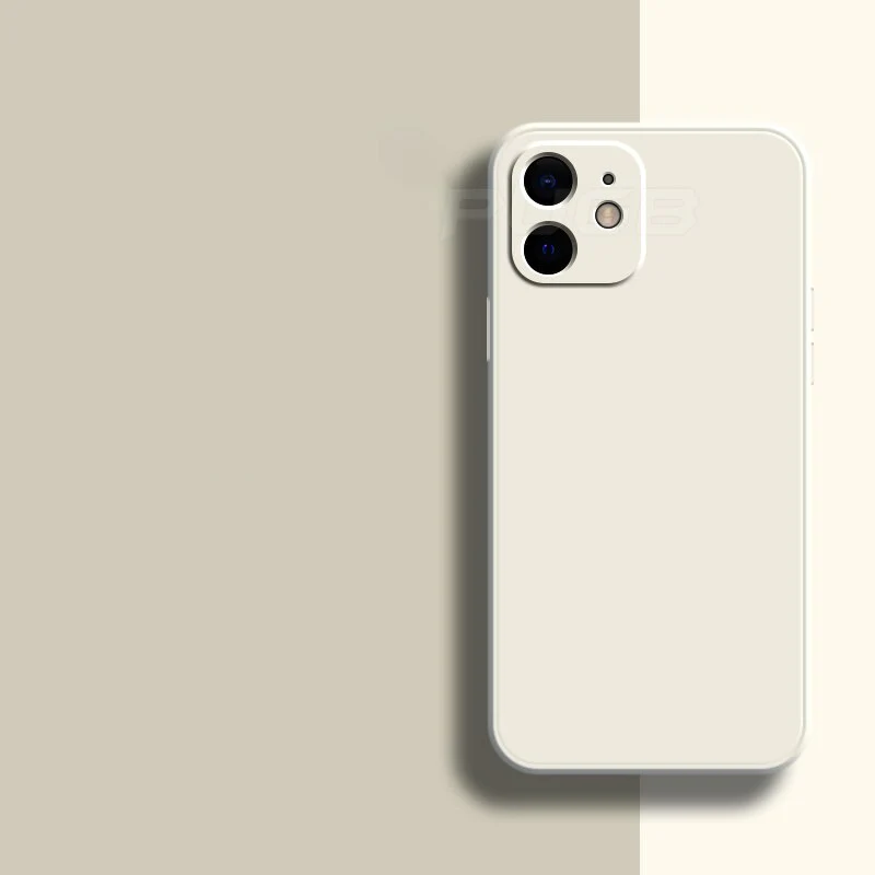 Zachte Silicone Telefoonhoesje voor iPhone 11 12 13