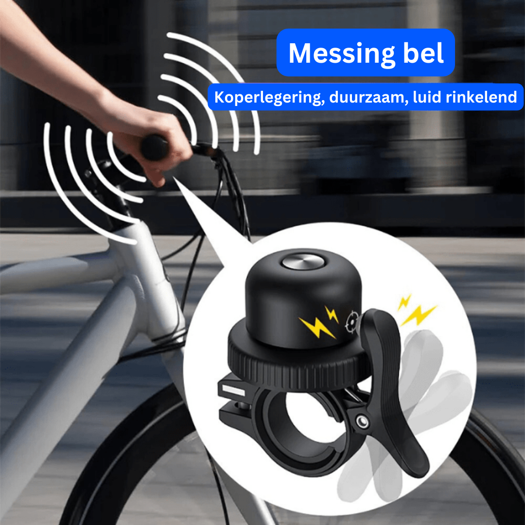 GPS Fietsbel met GPS Tracker en Anti-Diefstal Functie