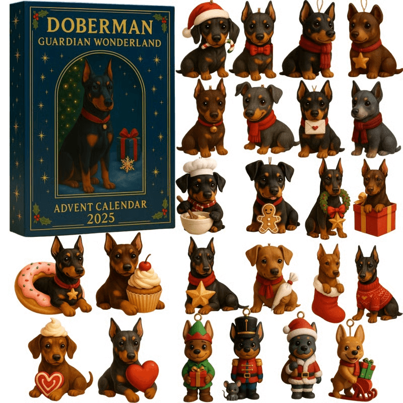 Honden Adventskalender 2025 Grappig Feestcadeau