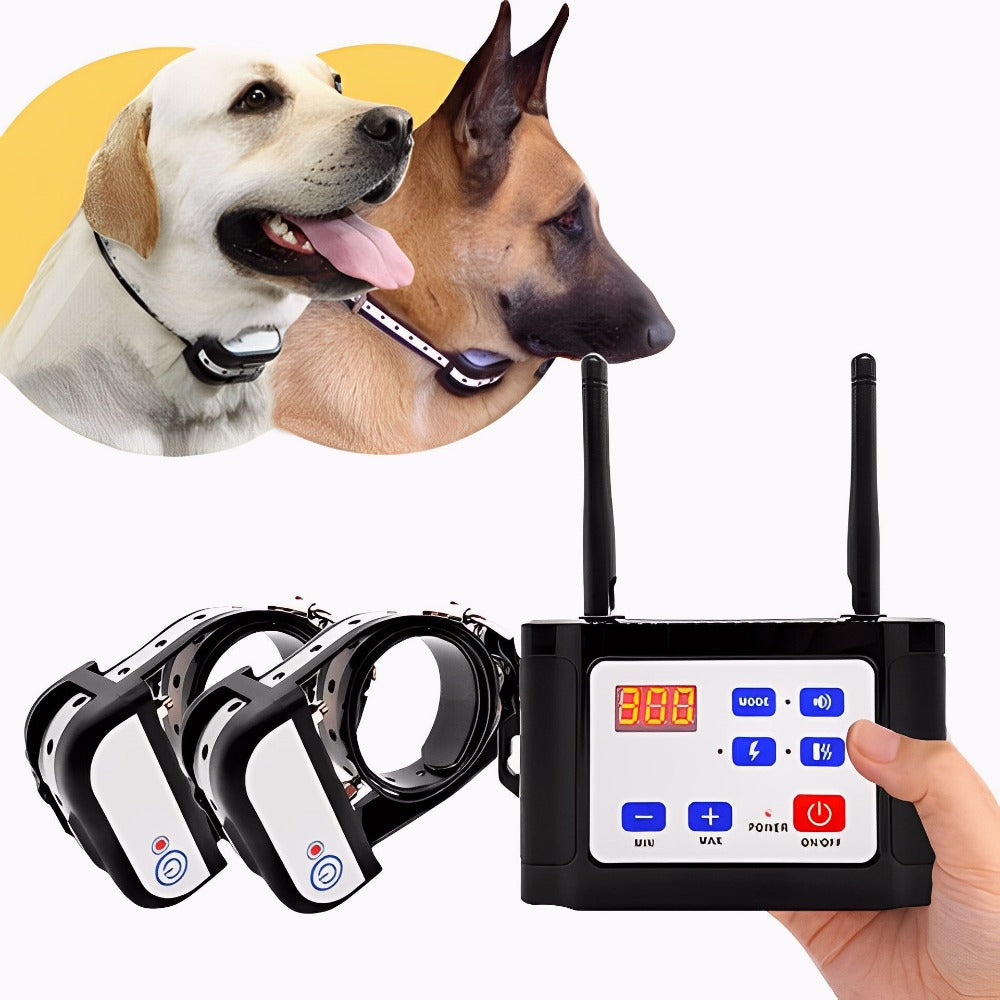 Draadloze Honden Trainhalsband met Elektronische Omheining