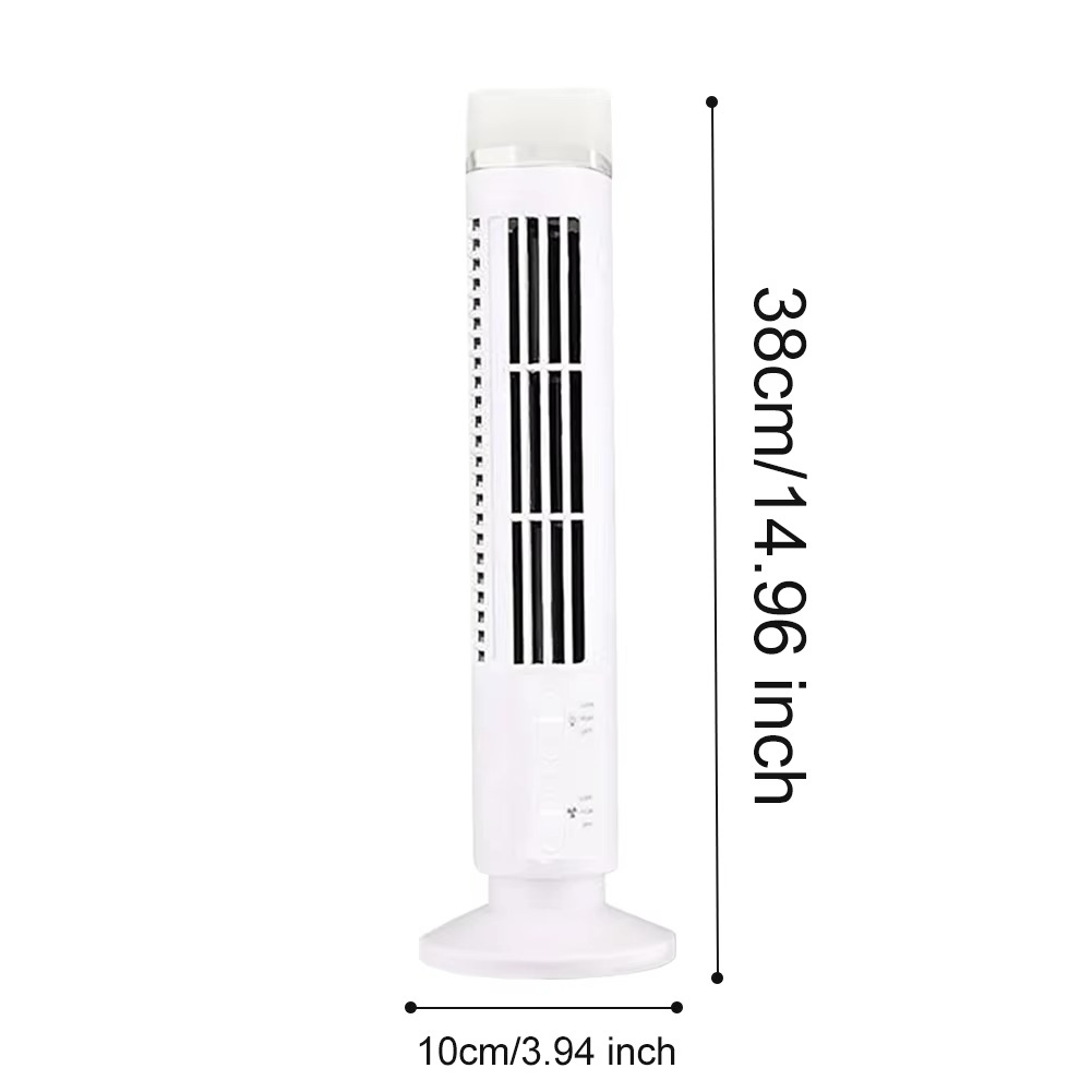 Brisella Ventilator Bladeloos USB Aangedreven Slim Ontwerp