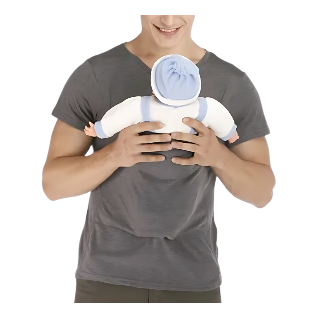Kangoeroe T-shirt voor Mannen Comfortabel Modieus