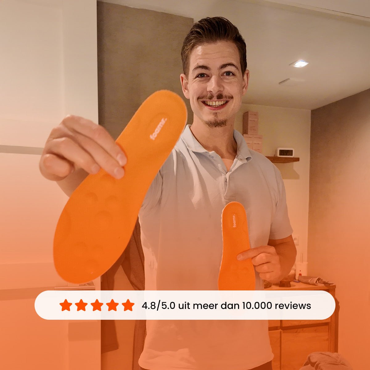 Zachte Inlegzolen Foam voor Comfortabele Loopervaring Lichtgewicht
