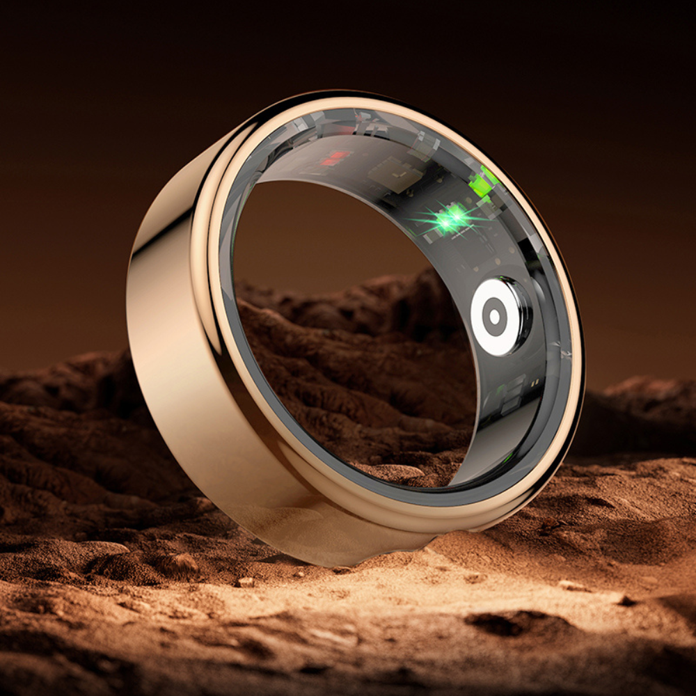 Slimme Fitness Tracker Ring met Hartslagmeter