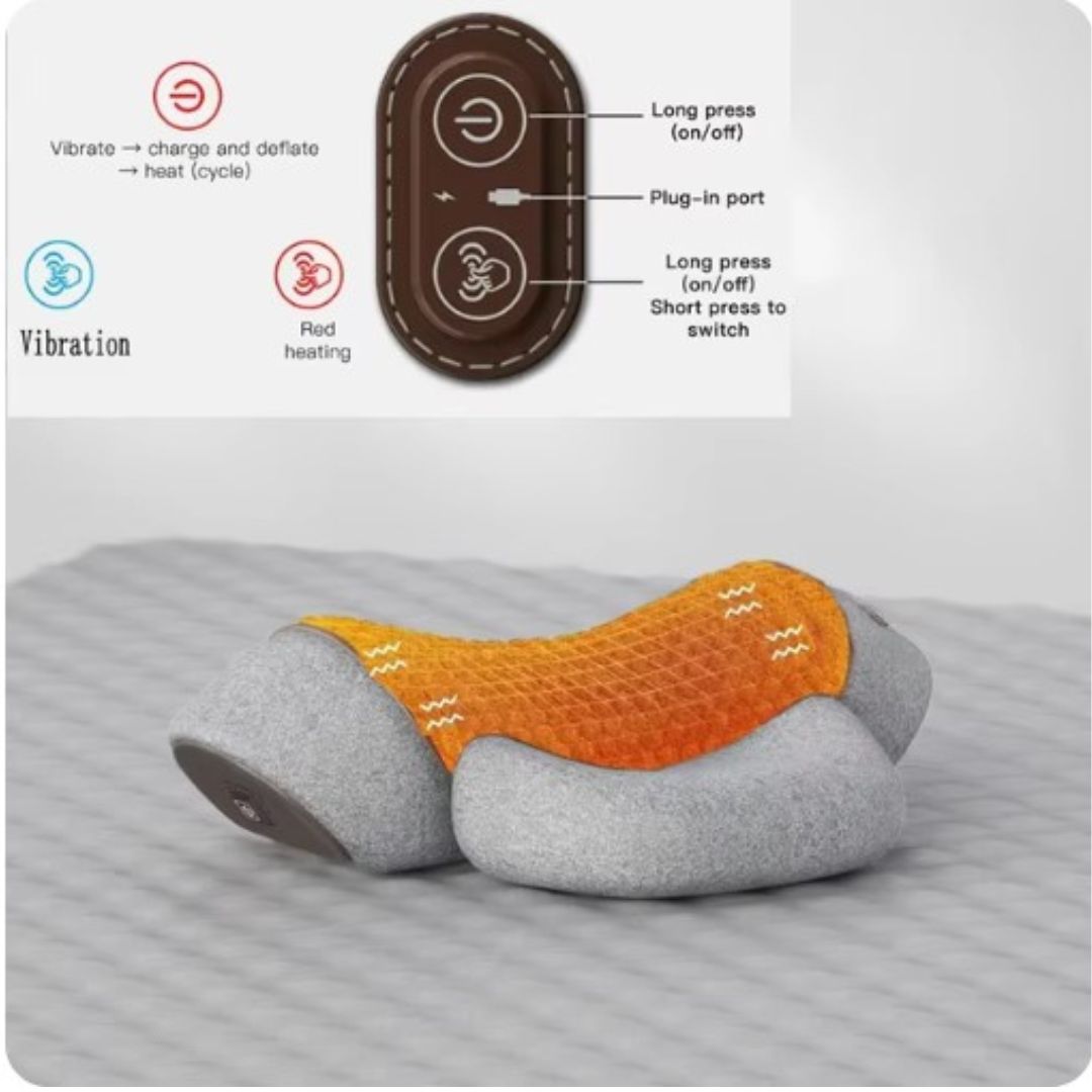 NeckEase Nek Massager voor Pijnverlichting en Ontspanning