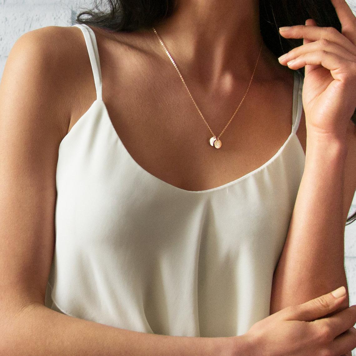 Initialen Ketting Gepersonaliseerd met Naam of Initialen