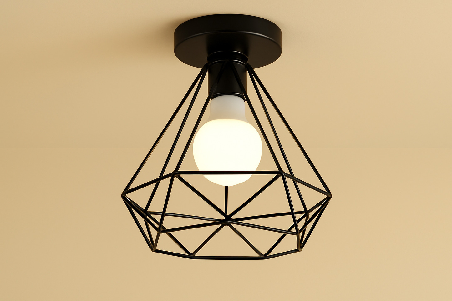 Industriële Hanglamp Vintage Metaal E27 Fitting