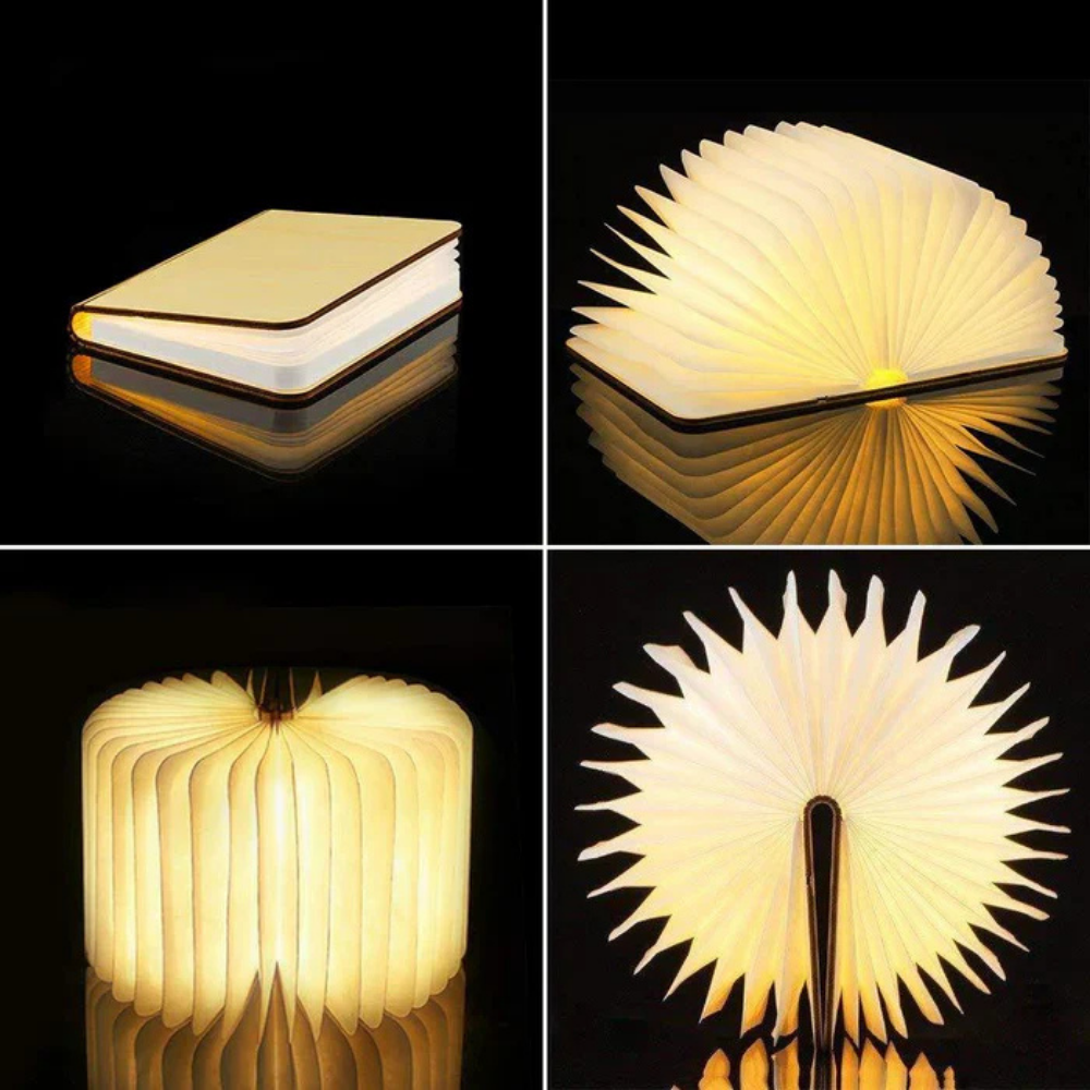 Tafellamp LED Leeslamp met Boekdesign Decoratie