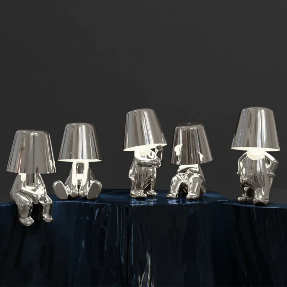 Tafellamp Dimbaar Draadloos Goud Design LED